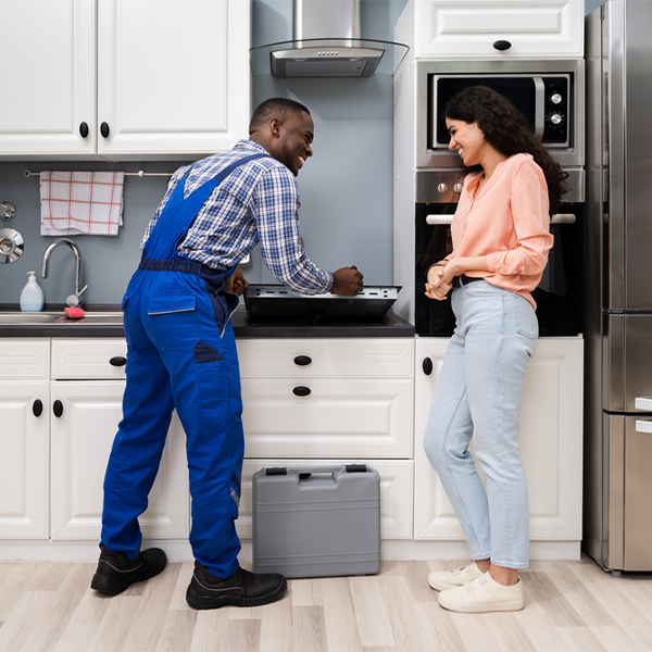 what kind of warranty do you offer on your cooktop repair services in Forest